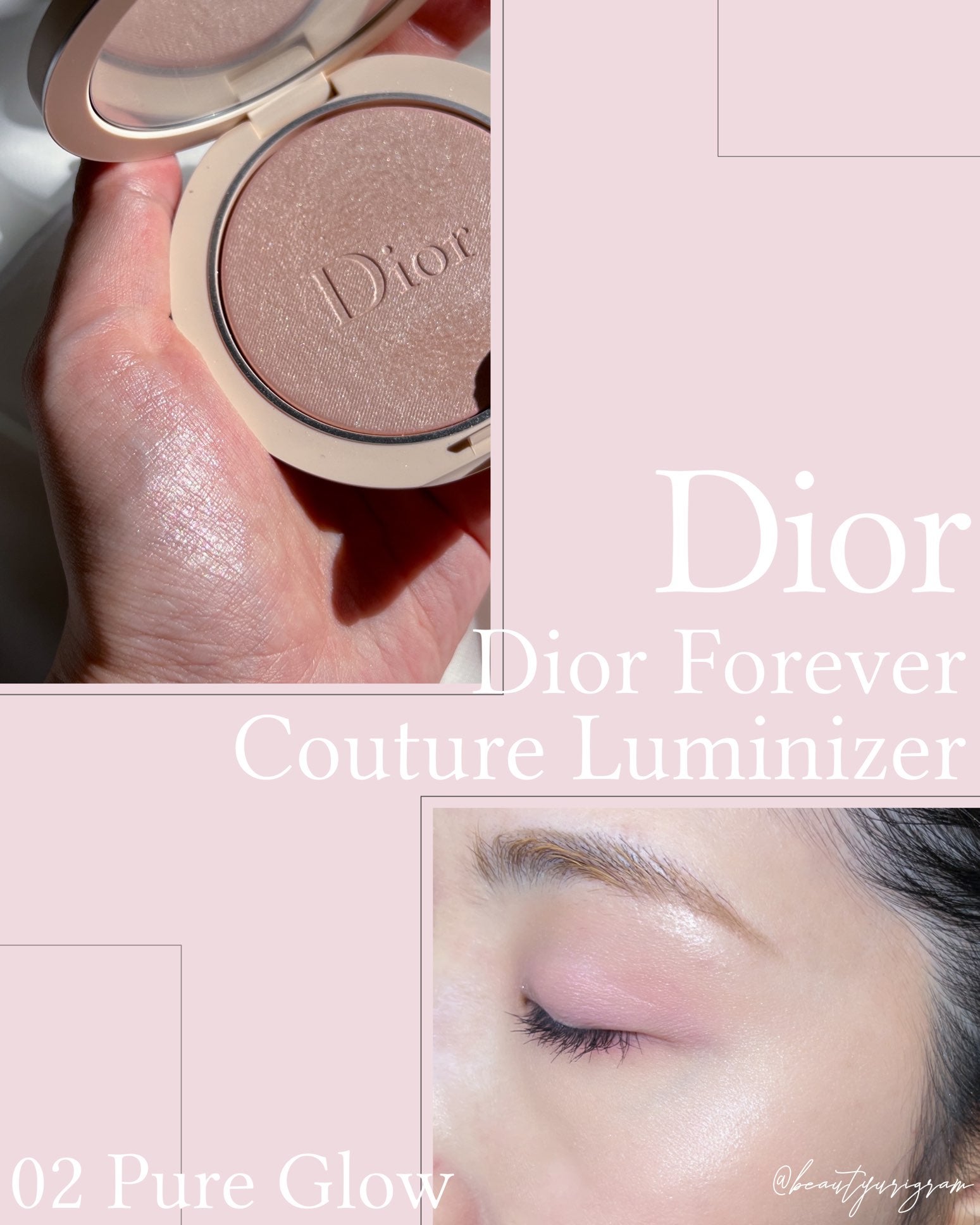 さすが人気だけある！【Dior】上品なツヤ肌に仕上がるピンクハイ
