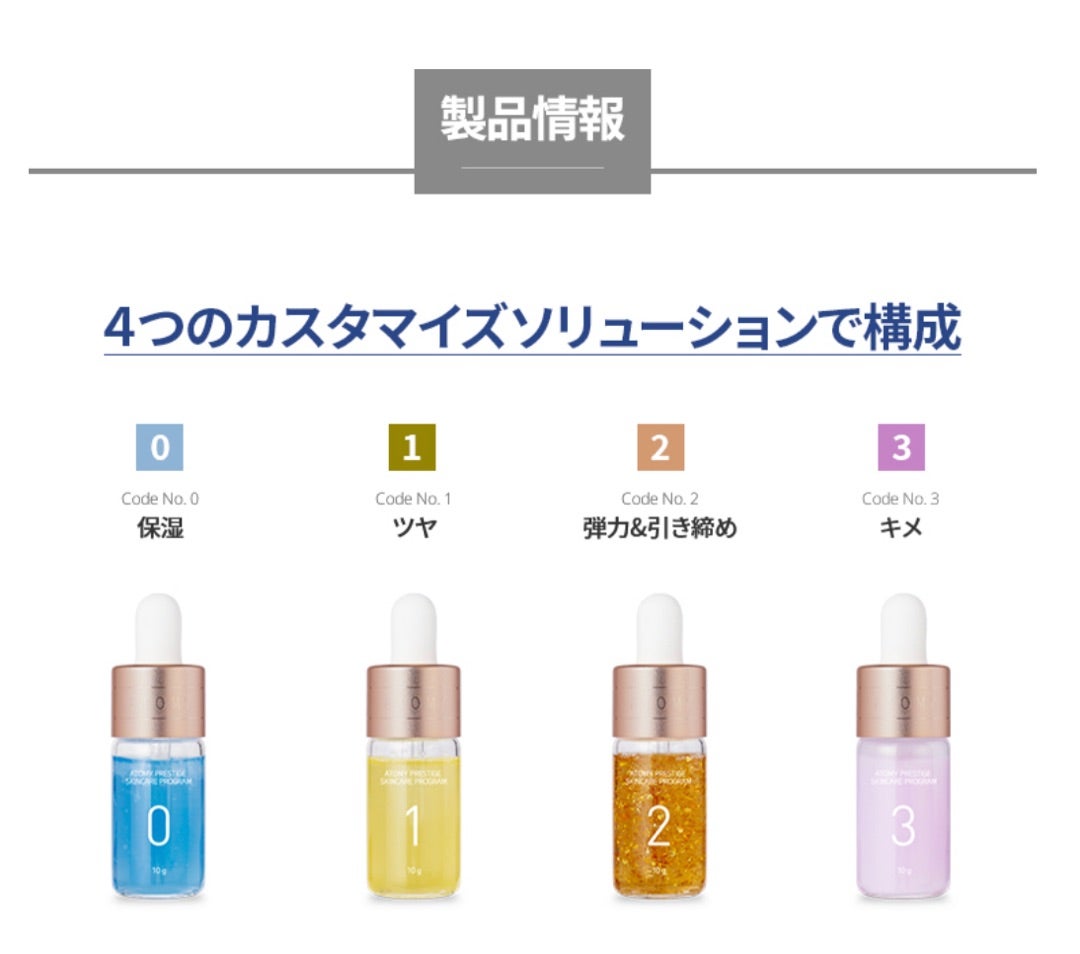 アトミ プレステージ スキンケア プログラム | タトゥーメイク｜インク