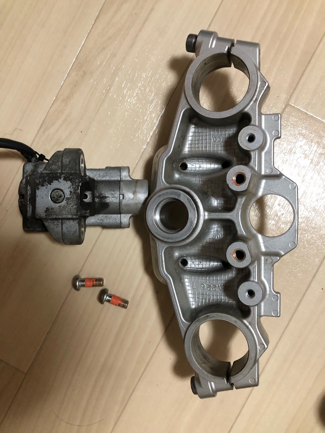 IMPULSE(GK7CA)レストア⑥ キーシリンダー清掃 | 934Rのメモ②