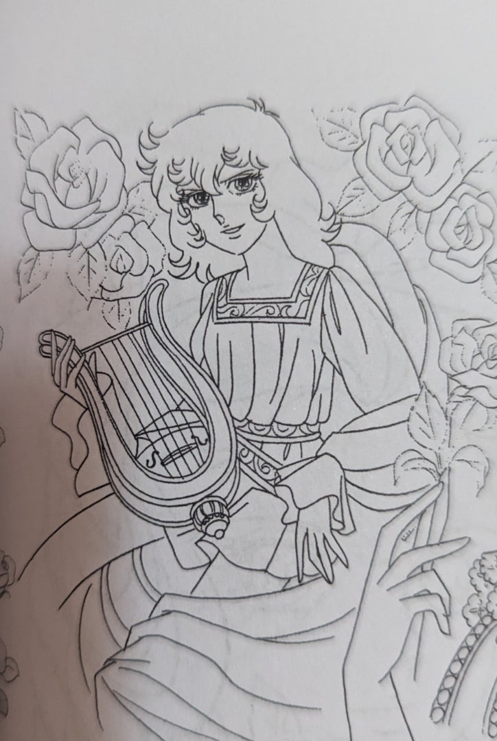 フランス版 アニメのベルサイユのばら フランス語版DVDのアートブック