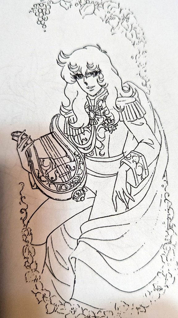 フランス版 アニメのベルサイユのばら フランス語版DVDのアートブック