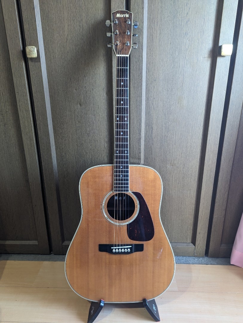 No:1 Morris M-50 ハカランダ•トップ単板 | ゆずマンのギター説明ブログ