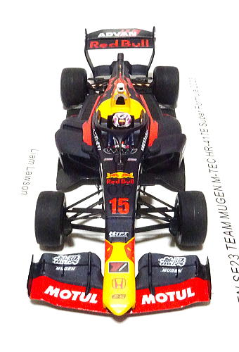 リアム・ローソン選手のSF23 無限 スパーク43/1ミニカー | CLUB24