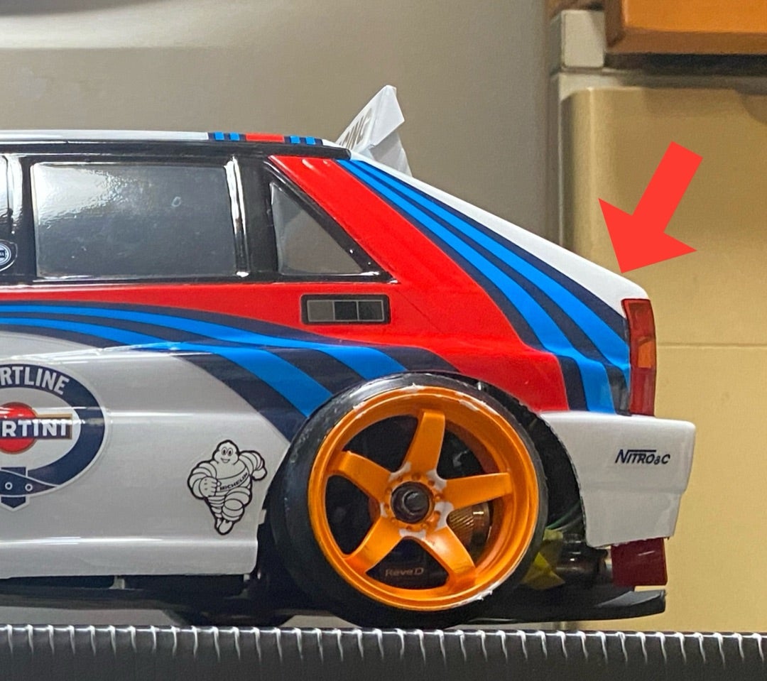 ランチアデルタボディ搭載記① | Arayaのゼロから始めるラジドリブログ