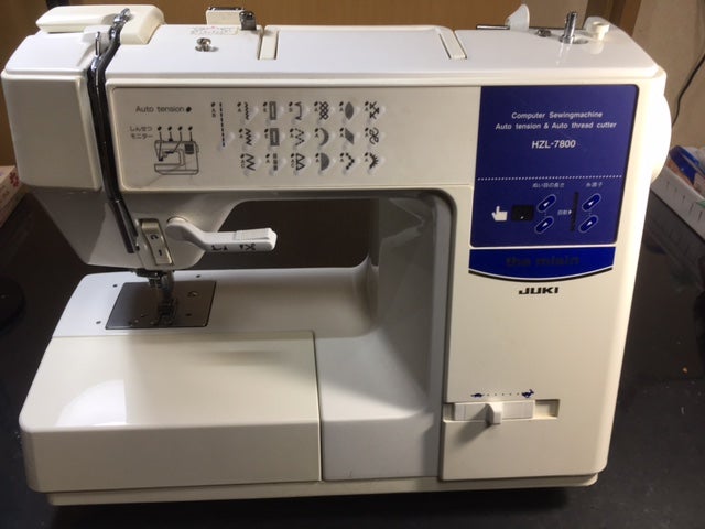 JUKI HZL-7800 スタート・ストップボタン不良 | 3402ohnojoのブログ