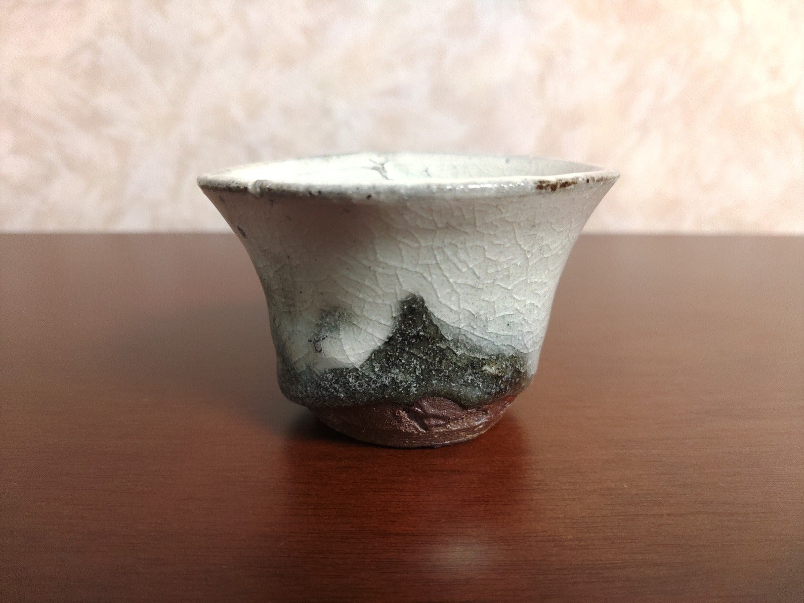 近藤精宏の粉引盃｢霞富士｣ | せともん道楽だもんで・・・