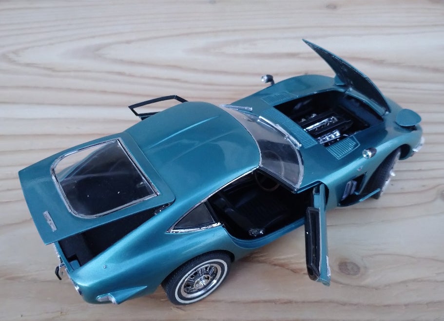 グンゼ1/20トヨタ2000GT後期型ジャンク品レストア(`ι_´;) | 牛乳雑巾