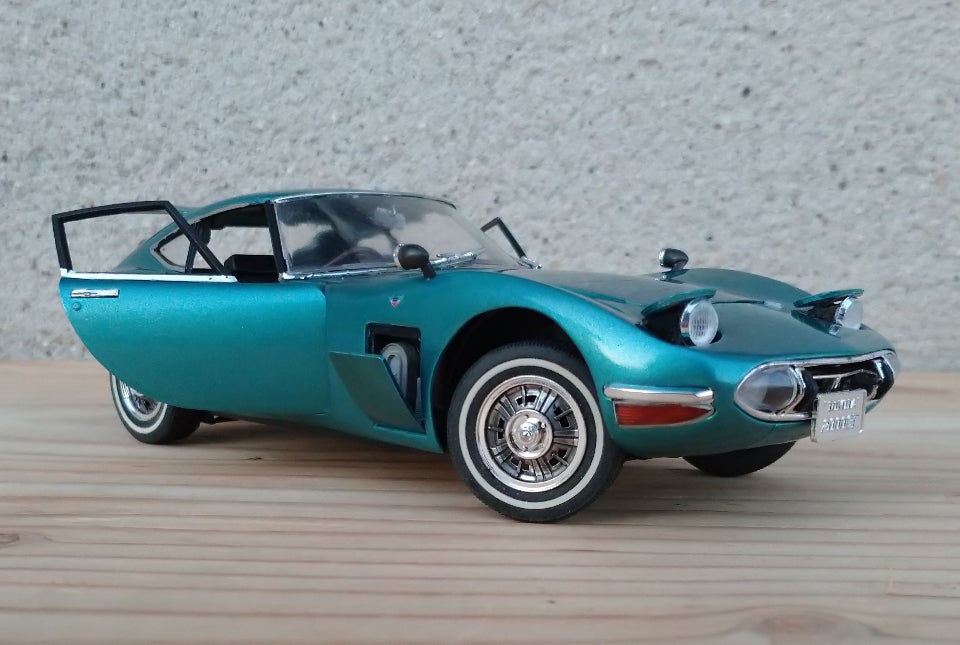 グンゼ1/20トヨタ2000GT後期型ジャンク品レストア(`ι_´;) | 牛乳雑巾