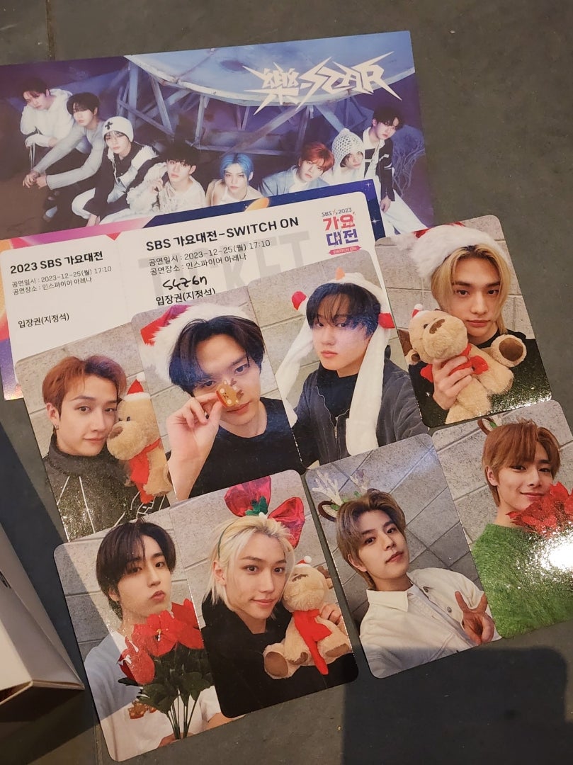 StrayKids サノク公開放送スキズ 歌謡祭 SBSチャンビン トレカ