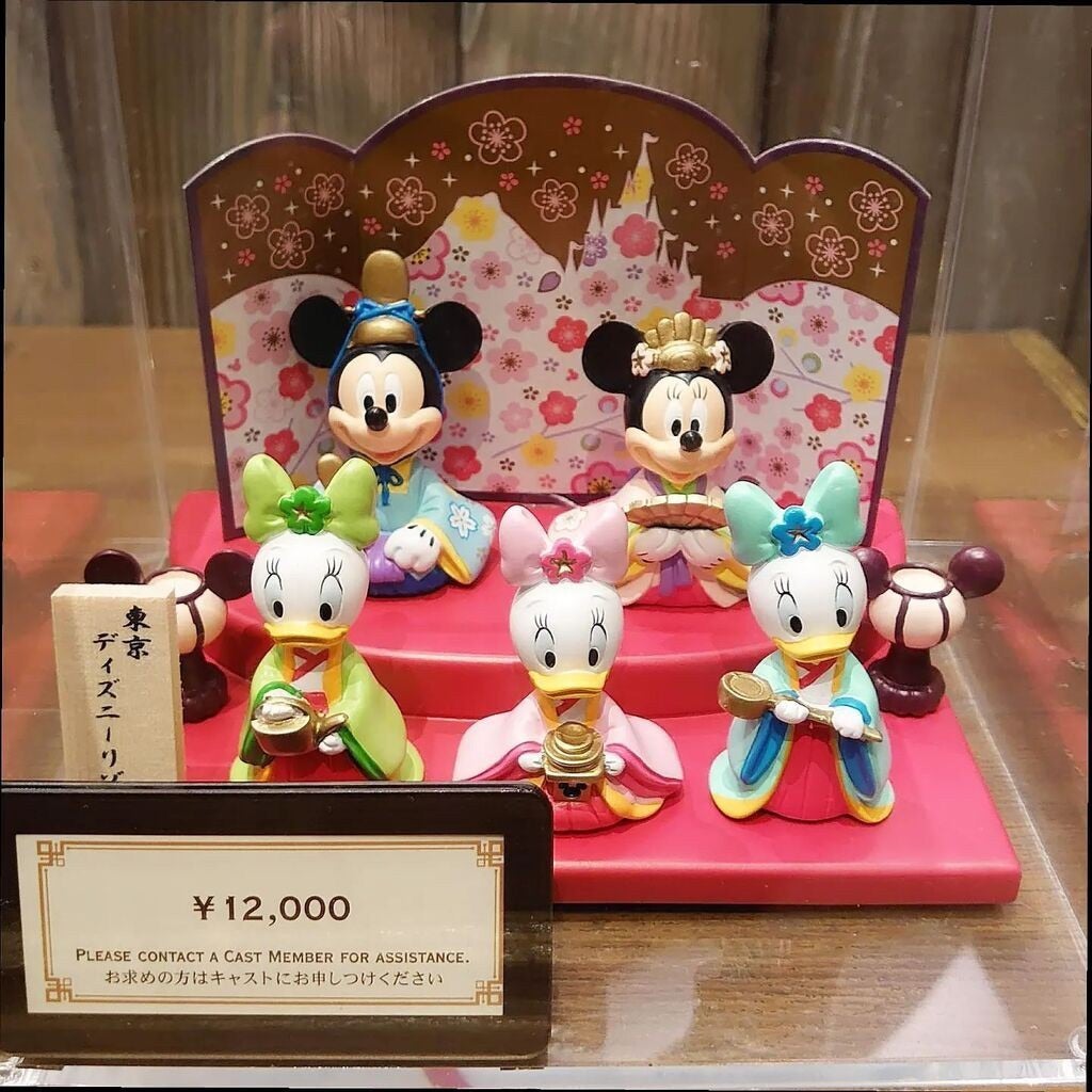 ひな人形 ディズニーキャラクター 東京ディズニーリゾート Amazon