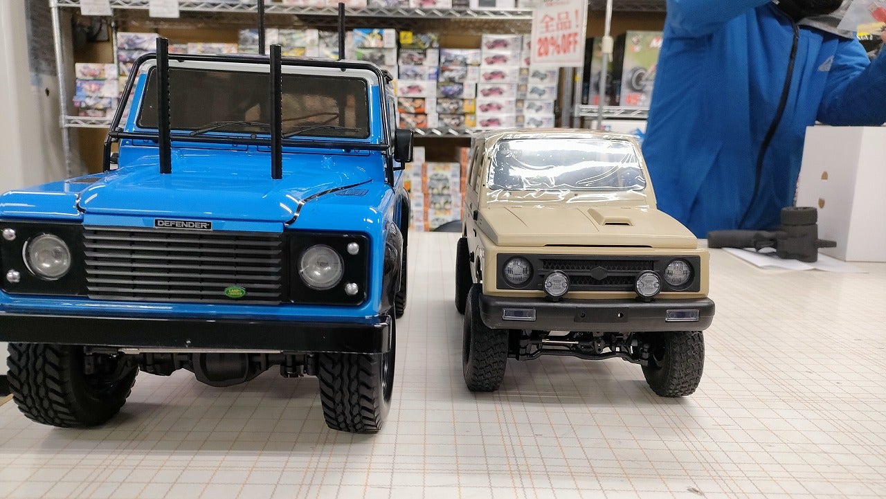 RC レイウッド WPL スズキ ジムニー C74 RTR 初見で色々な感想と走行