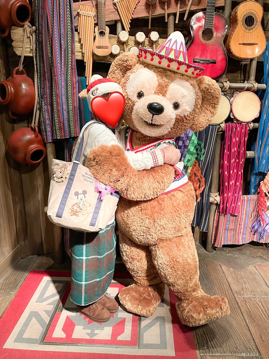 大台記念に我が家もジャンボリーナイトダッフィーがやって来た