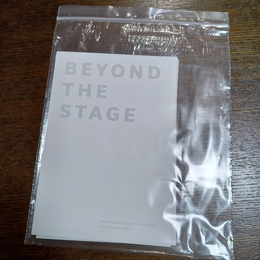 私事】ﾄﾞｷｭﾒﾝﾀﾘｰﾌｫﾄﾌﾞｯｸ《BEYOND THE STAGE》届きました | 防弾少年団