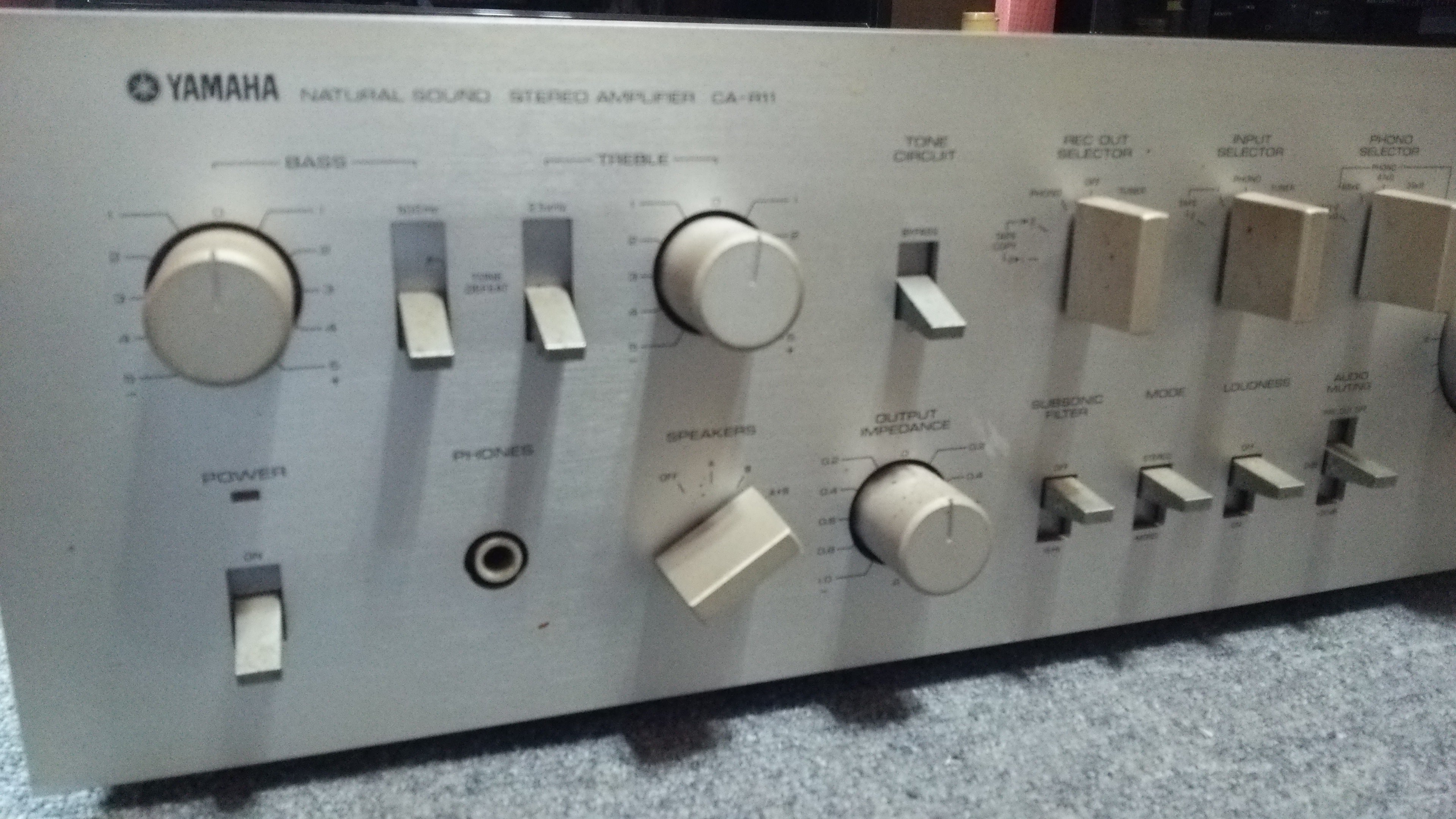 YAMAHA プリメインアンプ CA-R11 | 八王子リカバリーのブログ