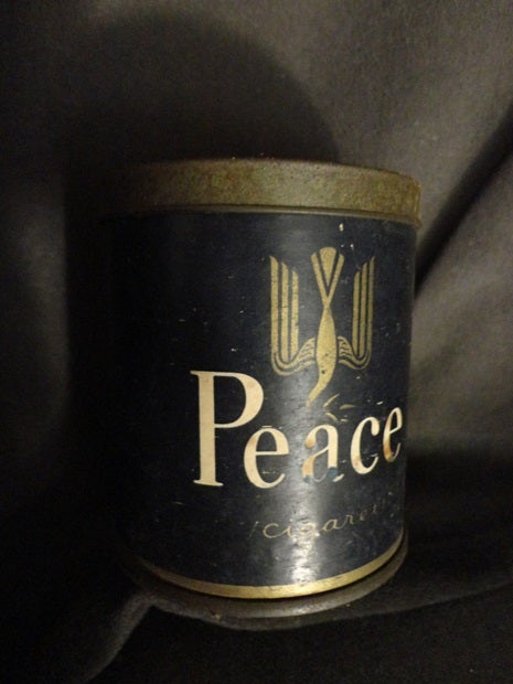 1940年台 超希少 缶PEACE 50本入 長箱 1940年台 超