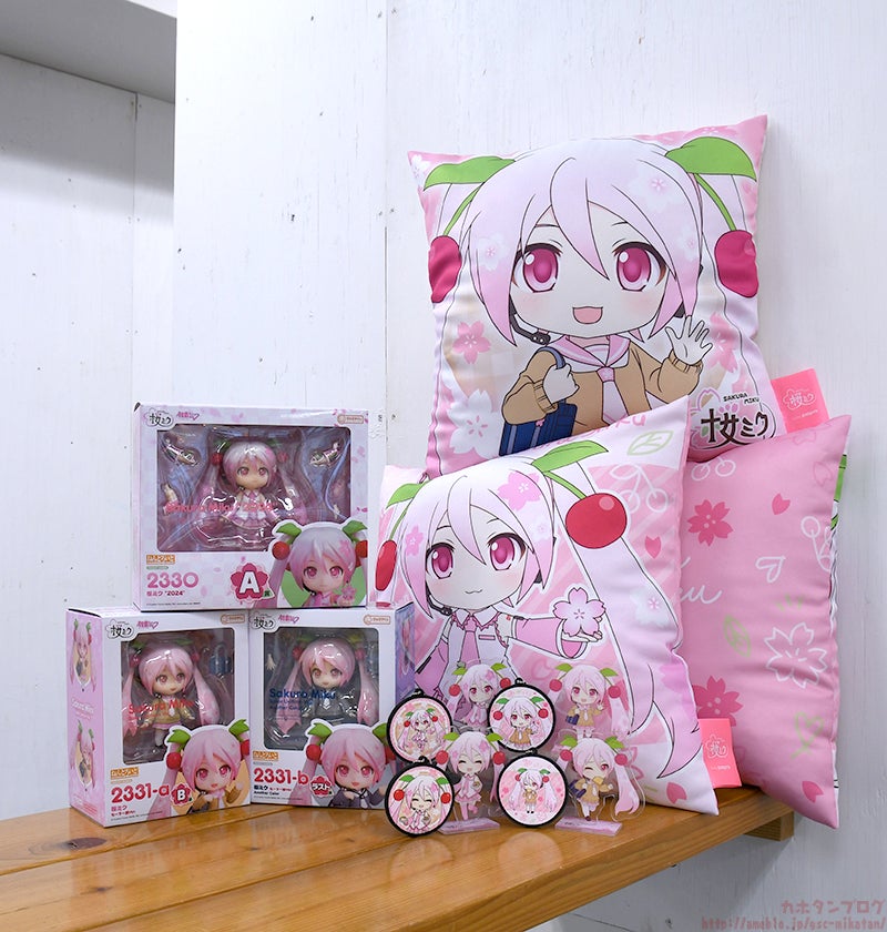 桜ミク グッスマくじ ねんどろいど クッション アクリルスタンド 5点