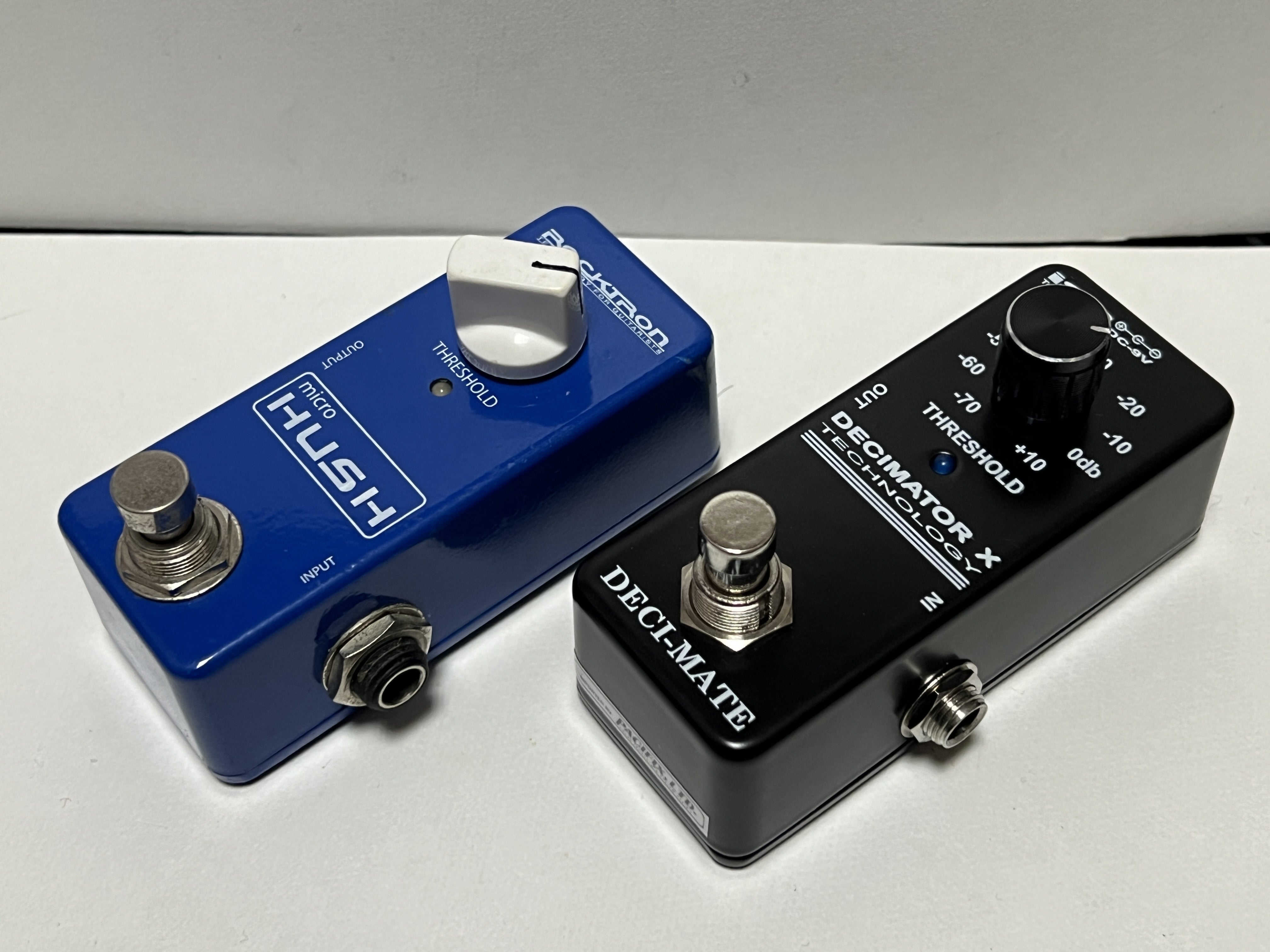 Rocktron micro HUSH」と「ISP micro DECIMATER」 | 山アリ谷アリ平地ナシ
