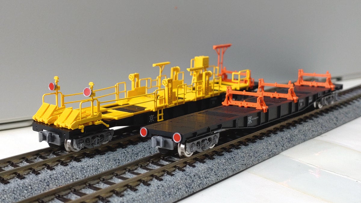 Tomix 98832 チキ5500(JR西日本仕様) セットアップ その2 締結装置装着