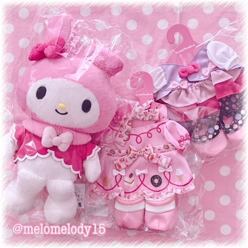 マイメロディ マイメロ きせかえぬいぐるみセット 2018年製 サンリオ