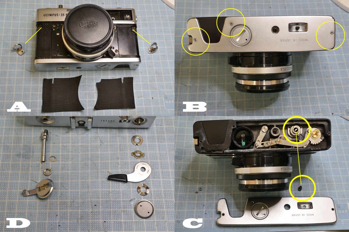 オリンパス「OLYMPUS 35SP」分解清掃・ミラーレスによる作例