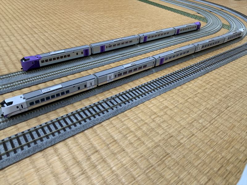 祝! TOMIX JR キハ261 1000(7次車・おおぞら・新塗装）セット 入線