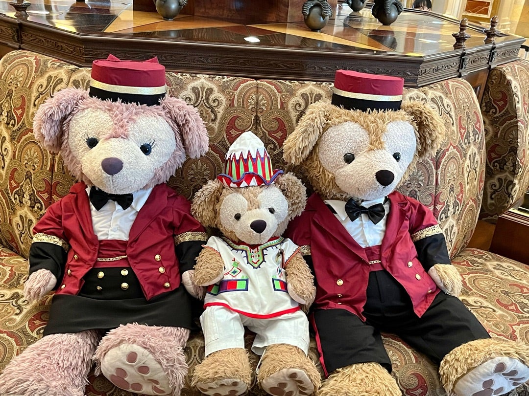 その②ミラコスタのキャストさんのコスチュームに目が釘付け