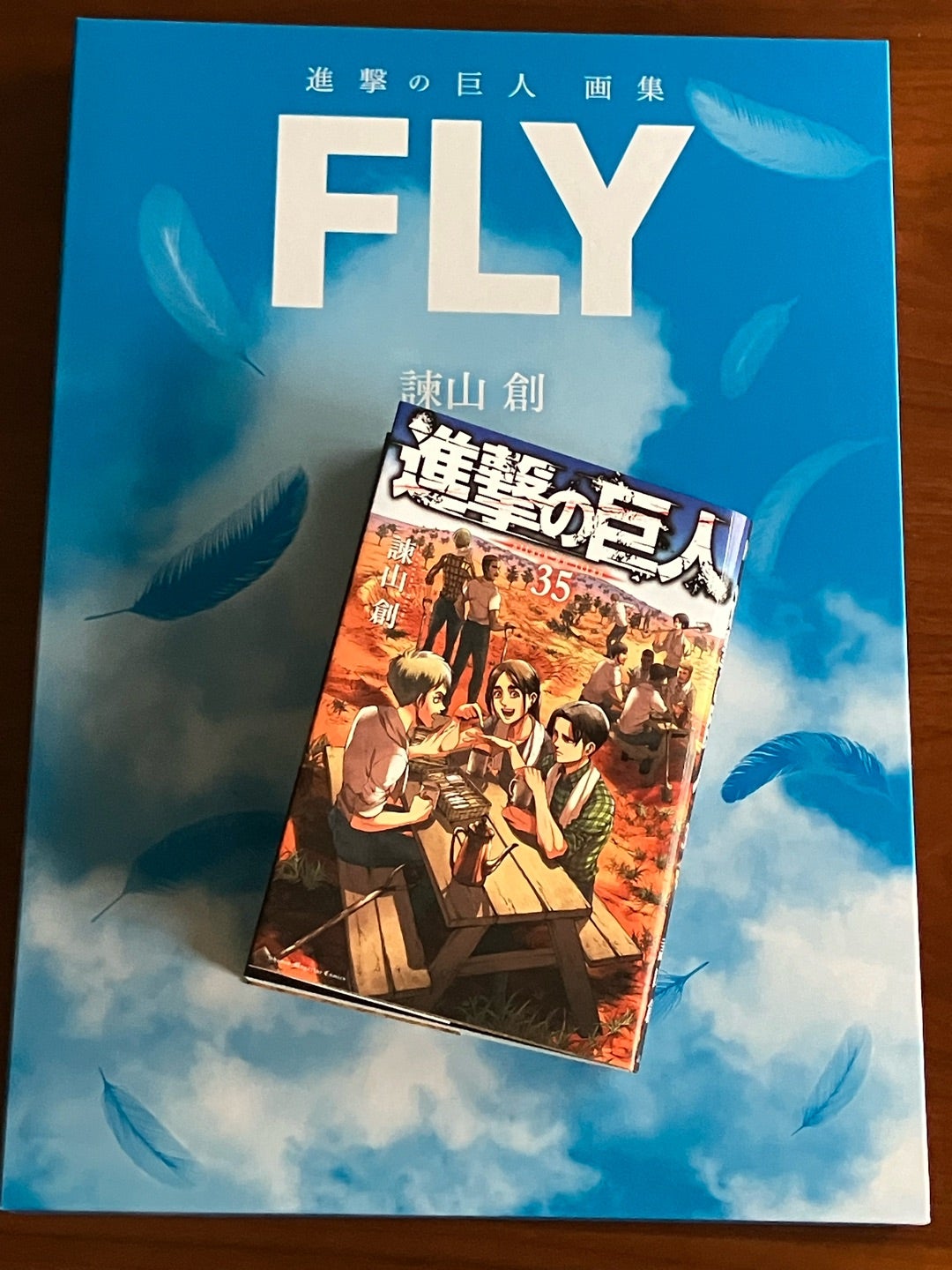 進撃の巨人 画集 FLY 35巻欠品 諫山創 進撃の巨人 FLY 画集 35巻 諫山
