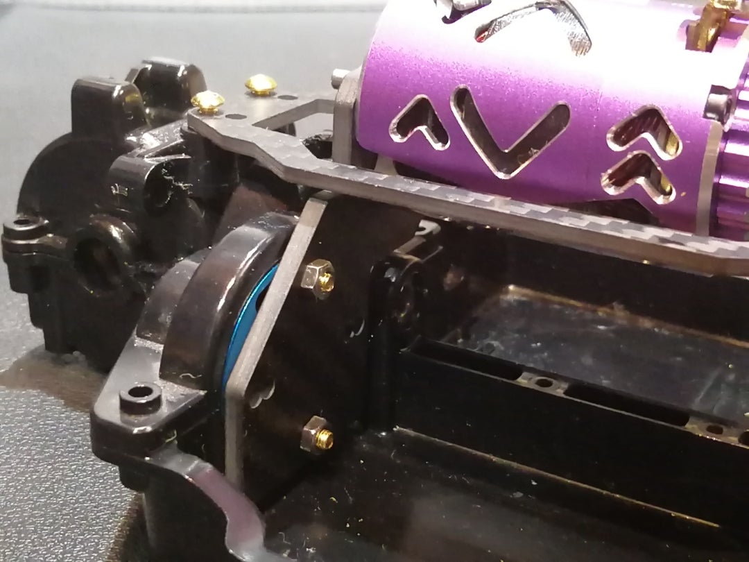 TT-02 TT-01 アッパーデッキ&ハイマウントモーターマウント&ダイレクト