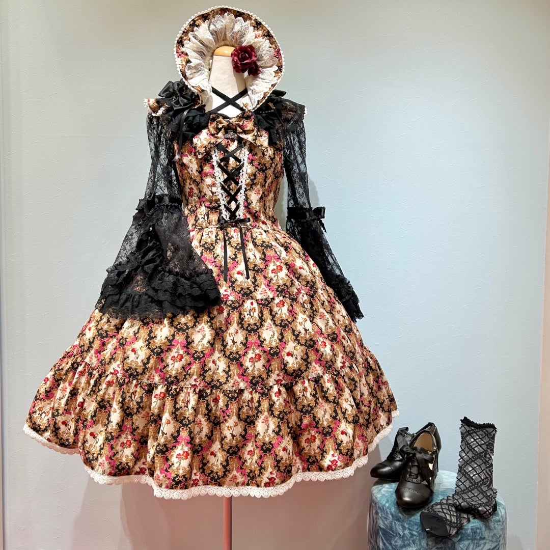 追憶のオーナメントローズ ボンネット 追憶のオーナメントローズ