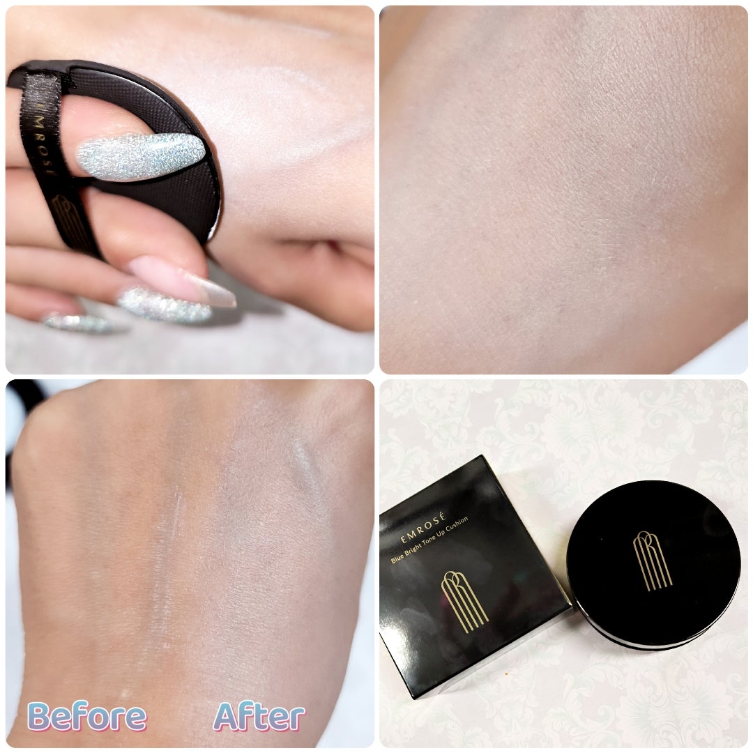EMROSÉ(エムロゼ) ブルーブライトトーンアップクッション | みこの
