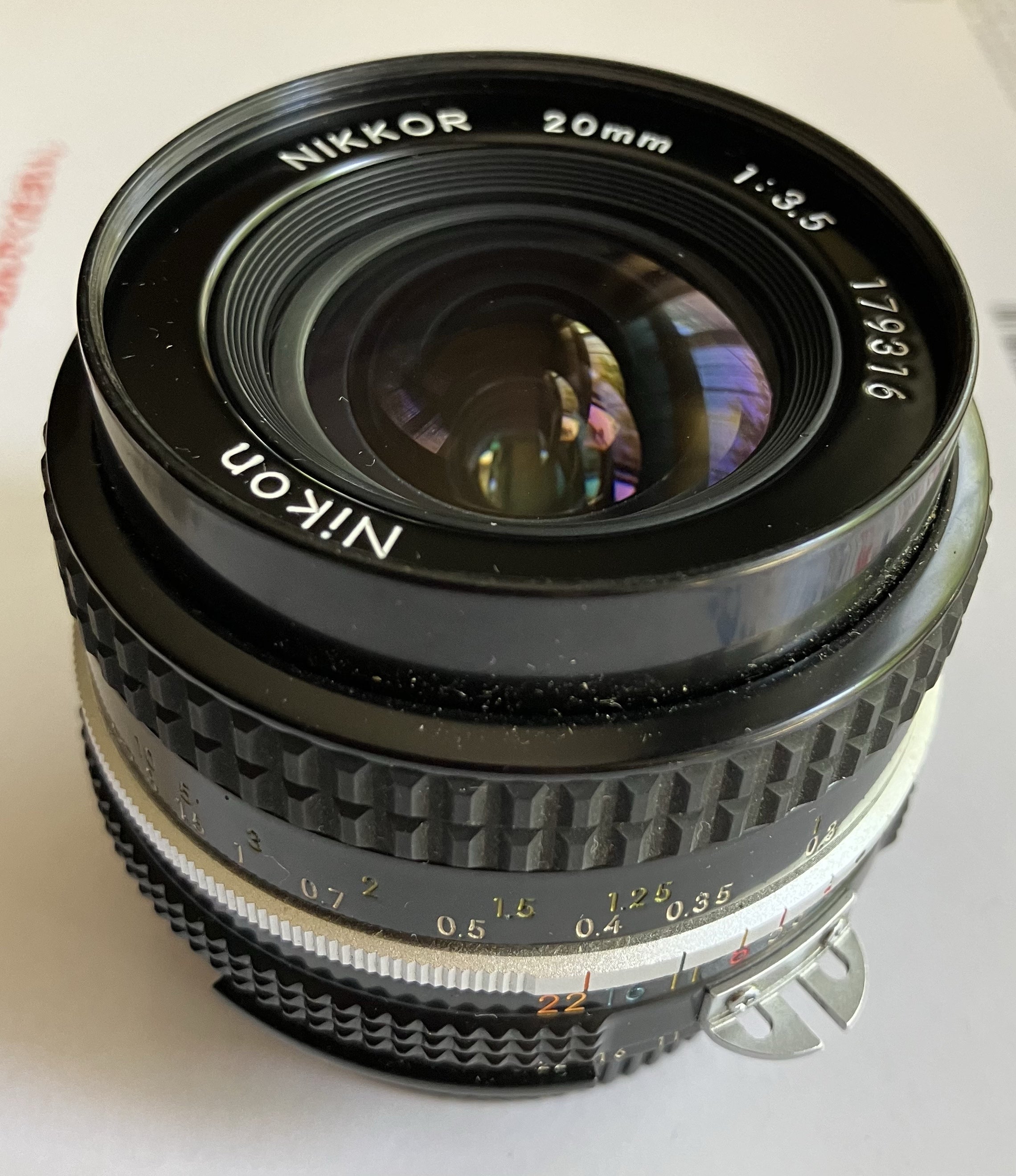 Ai Nikkor 20mm F3.5 | ahiru43h2oのブログ