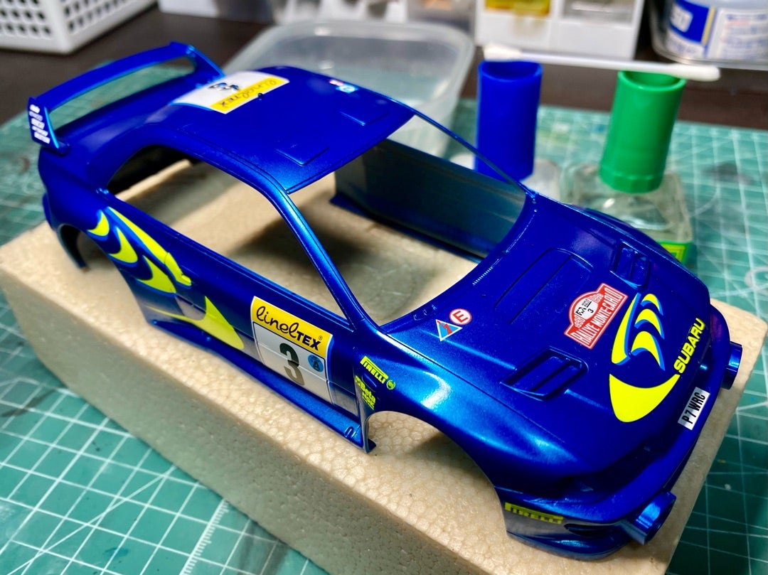 タミヤ 1/24 スバル インプレッサ WRC'98 モンテカルロ仕様 製作記②