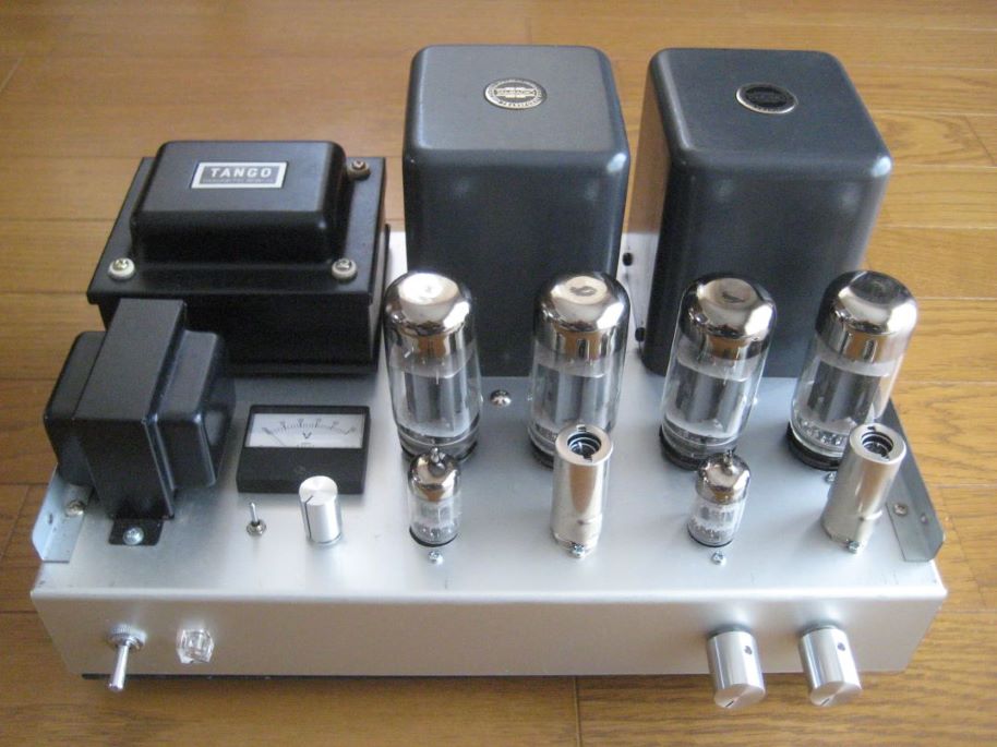 EL34/6L6-GC ppアンプ/5極管（ビーム管）接続に/B電圧切替で6V6・6F6