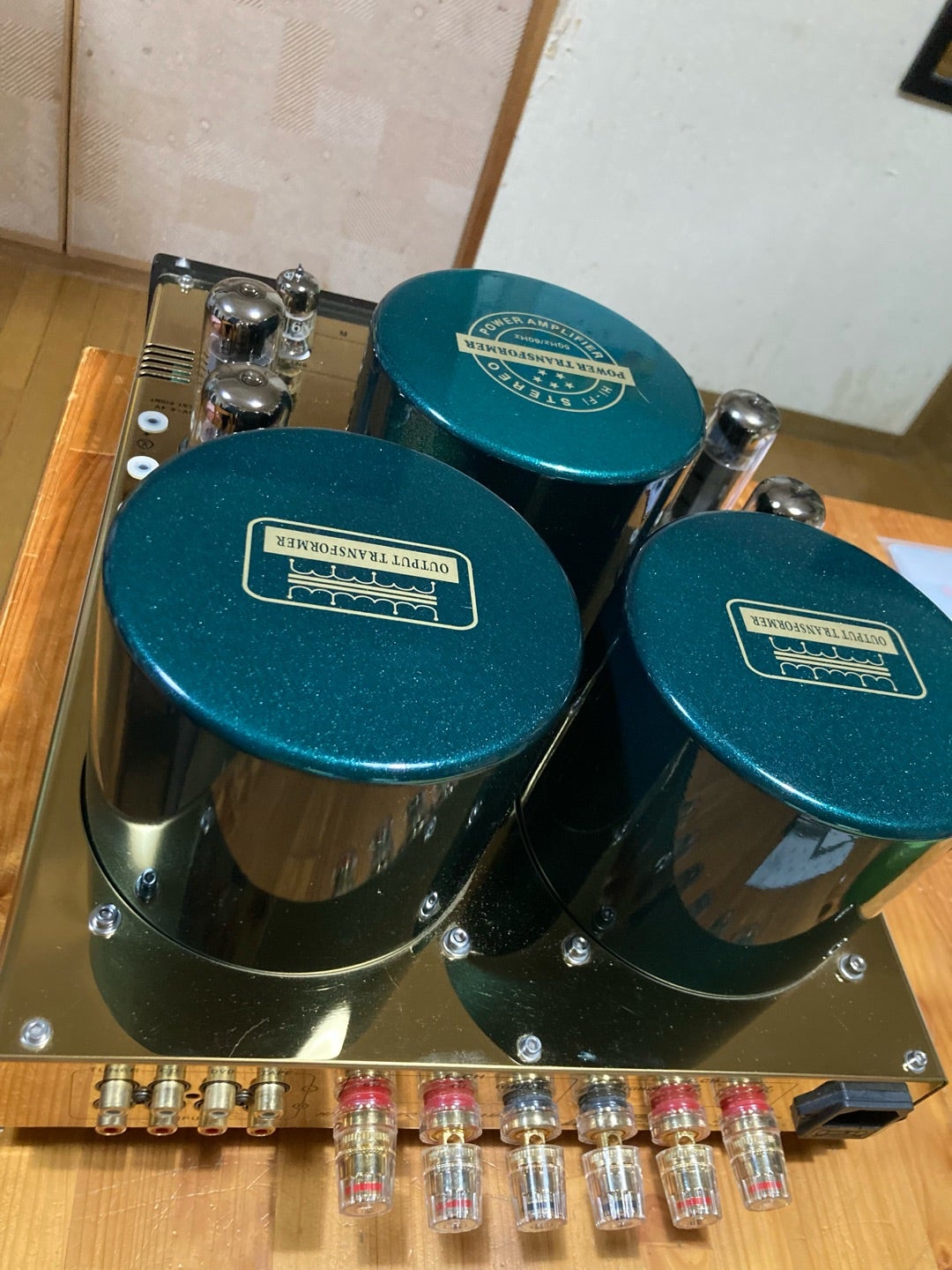 初めての真空管アンプ | かほぱぱの日記