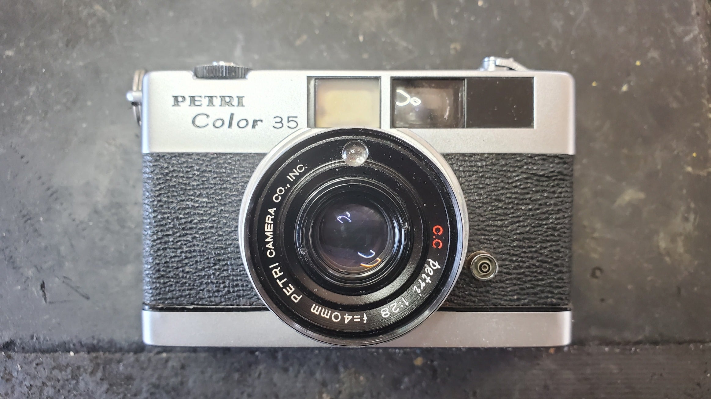 再びのPETRI Color 35 の分解・修理＆無限遠の再調整 テスト撮影編