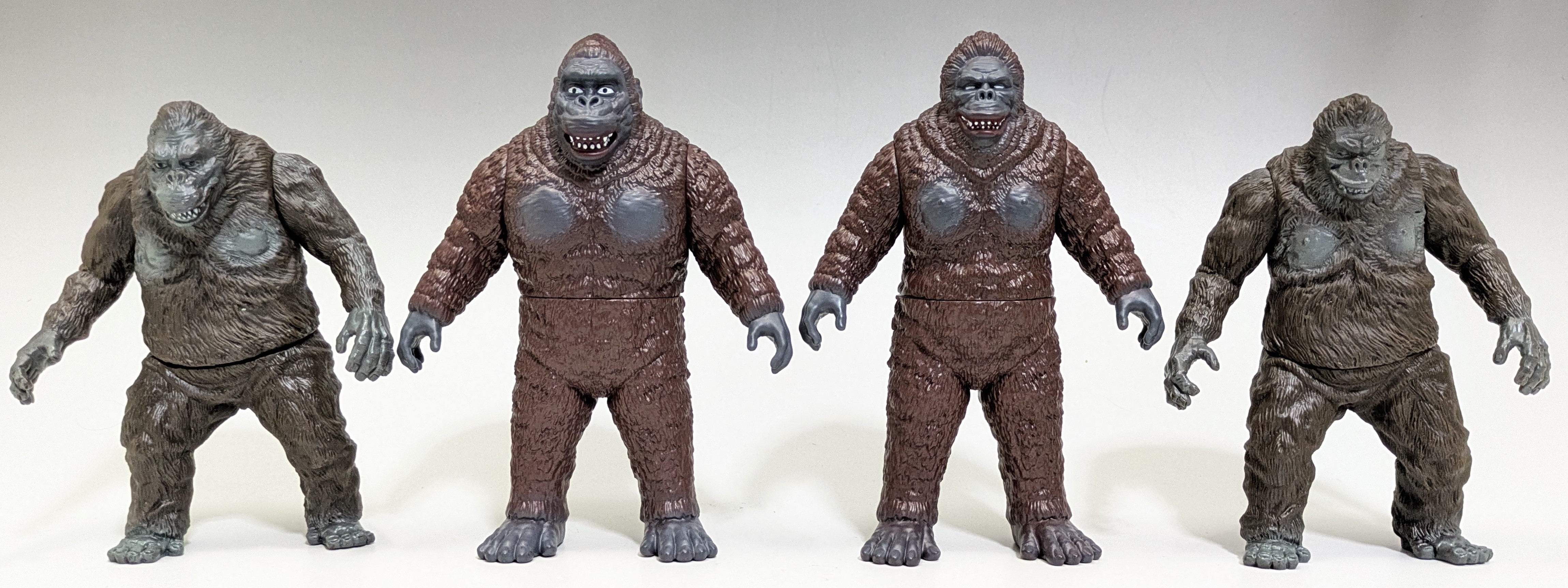 RENEWAL】Raymundo Toys vs BANDAI キングコング対ゴジラ | 怪獣怪人大行進