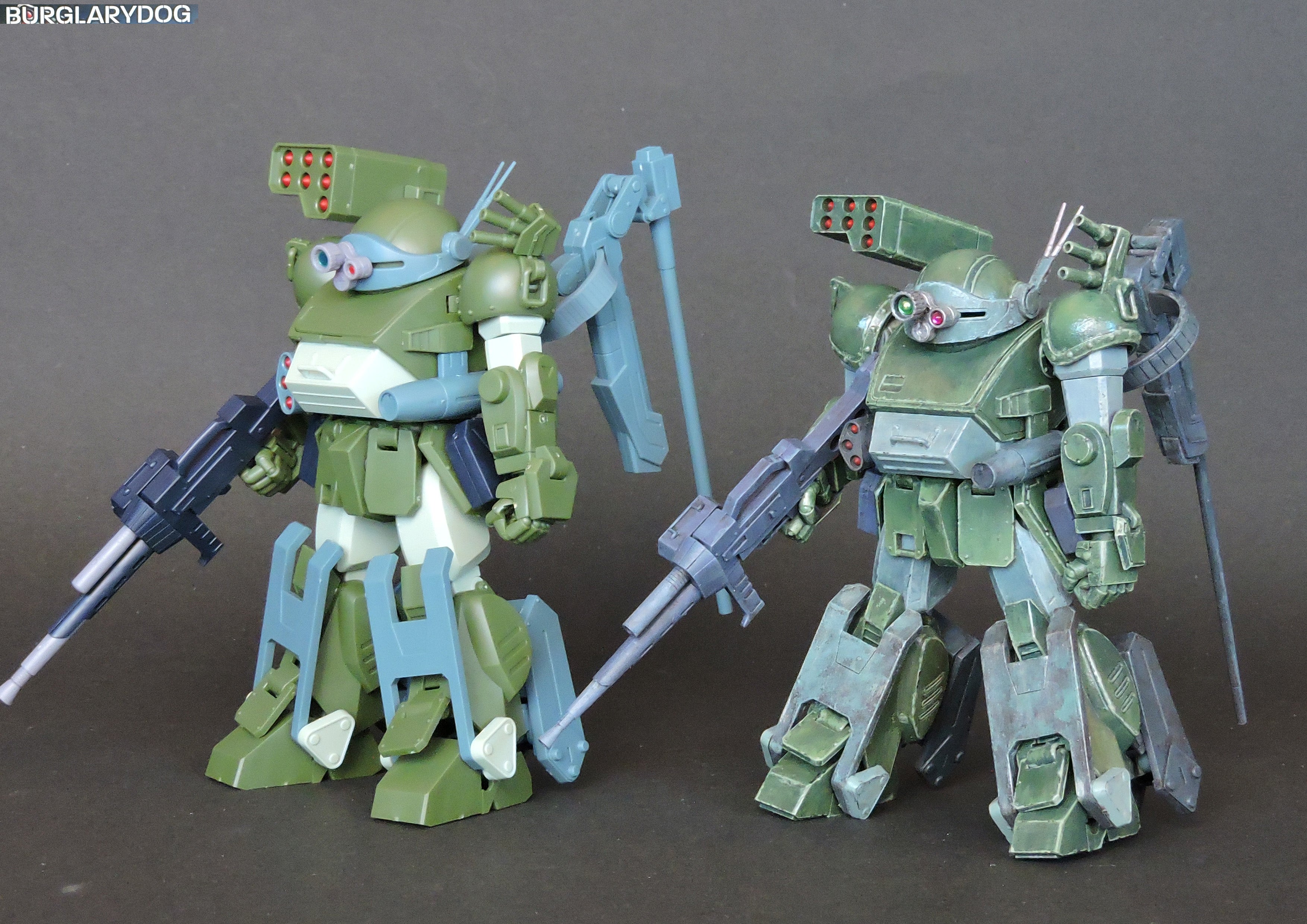 装甲騎兵ボトムズ バンダイ HGバーグラリードッグ その2バーグラリー