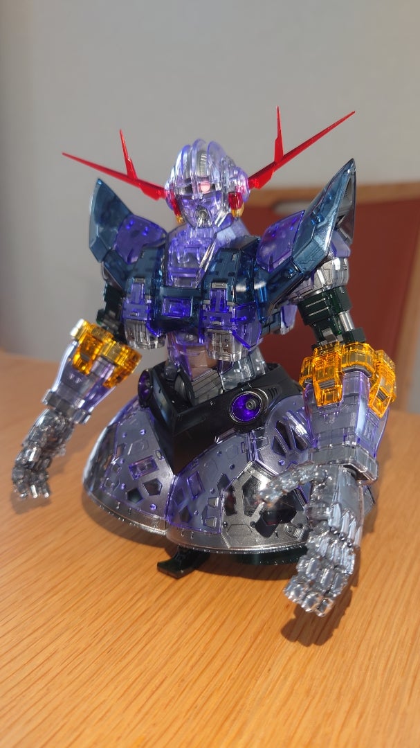 RG ジオング クリアカラー③ 完成 | mokedaiの趣味ブログ