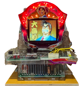 ちょっとレトロな卓上パチンコ：初代 CRサラリーマン金太郎（サミー