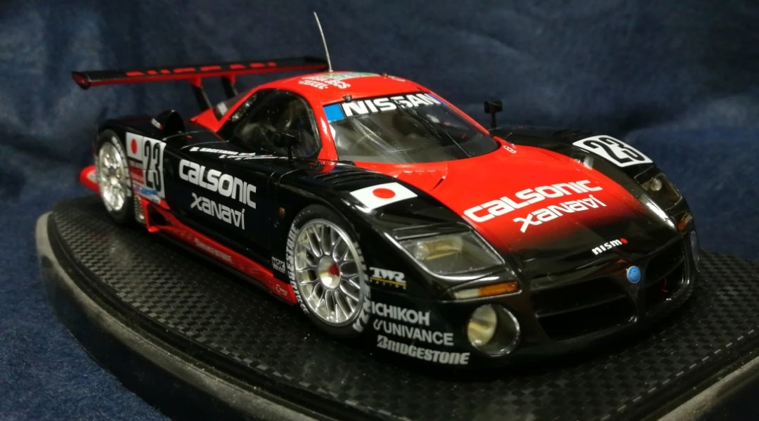 タミヤ製 日産R390 GT1 完成 | 気まぐれカーモデル製作日記