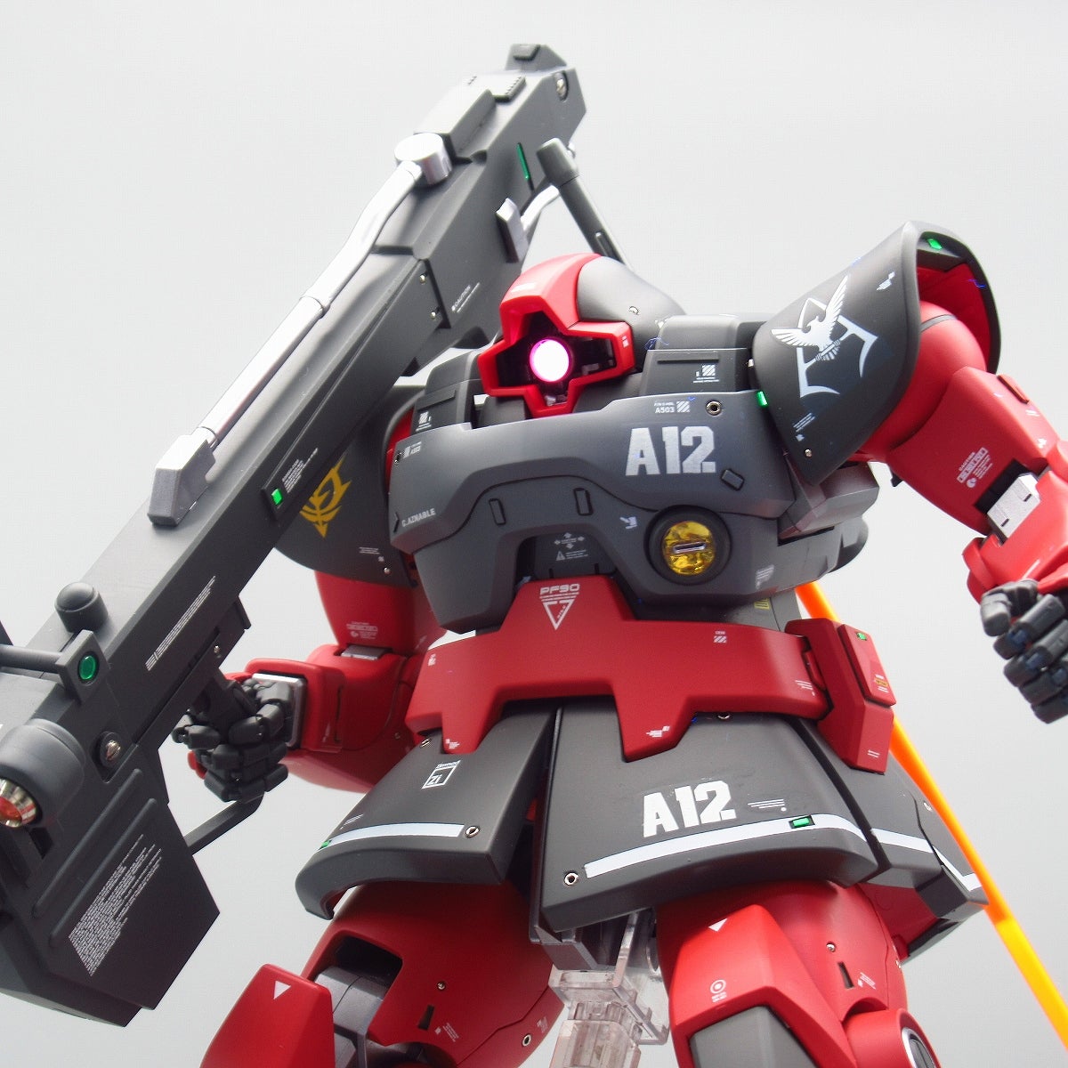 MG 1/100 MS-09RS シャア専用リックドム（アップグレード版） | のぶ