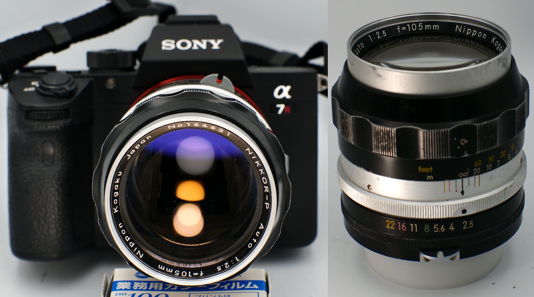NIKKOR-P Auto 105mm F2.5 × α7RⅢ】街中スナップ×オールドレンズ