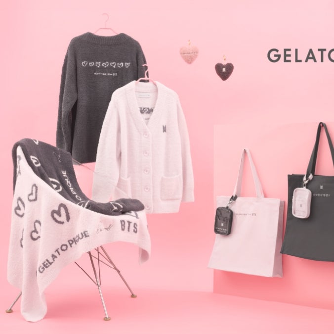 BTS】ジェラートピケとコラボ『GELATO PIQUE loves BTS』予約販売決定