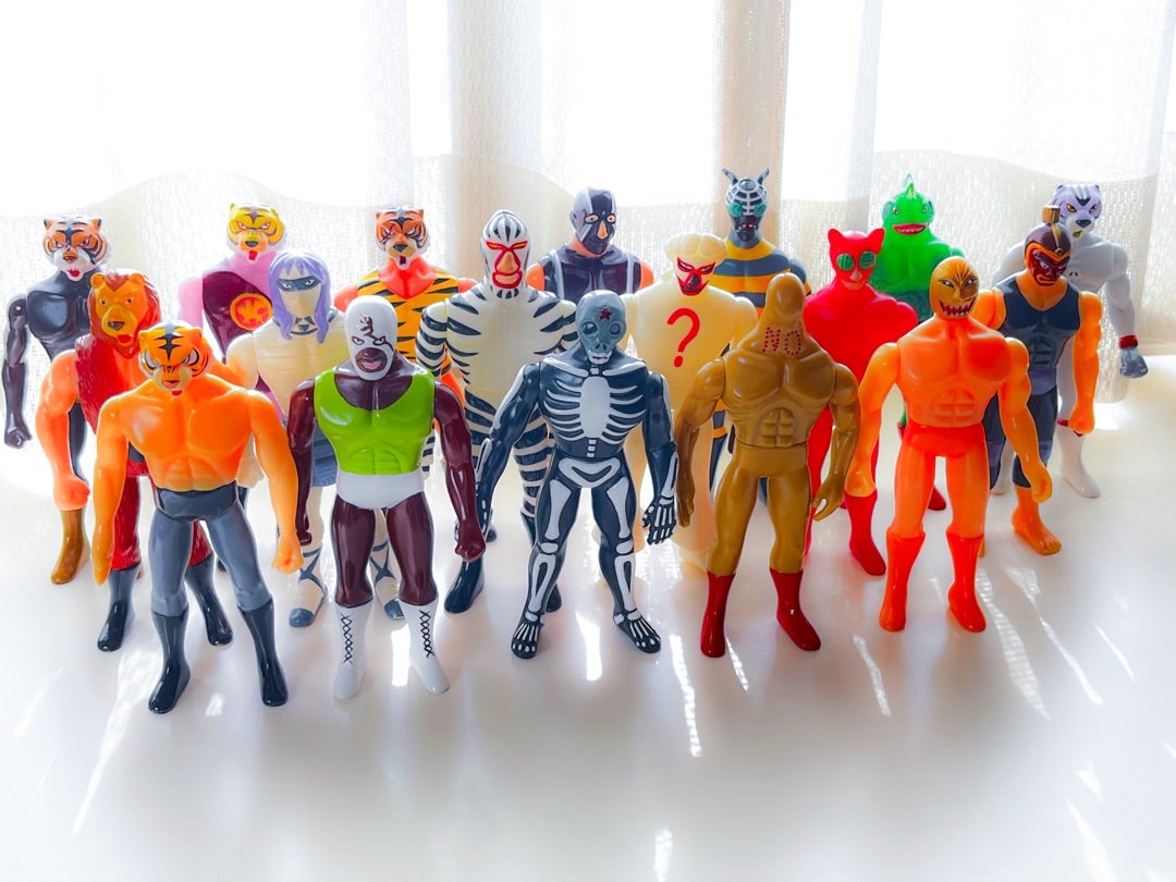 タイガーマスク コンプしたよ！トミーさんのソフビですけどね