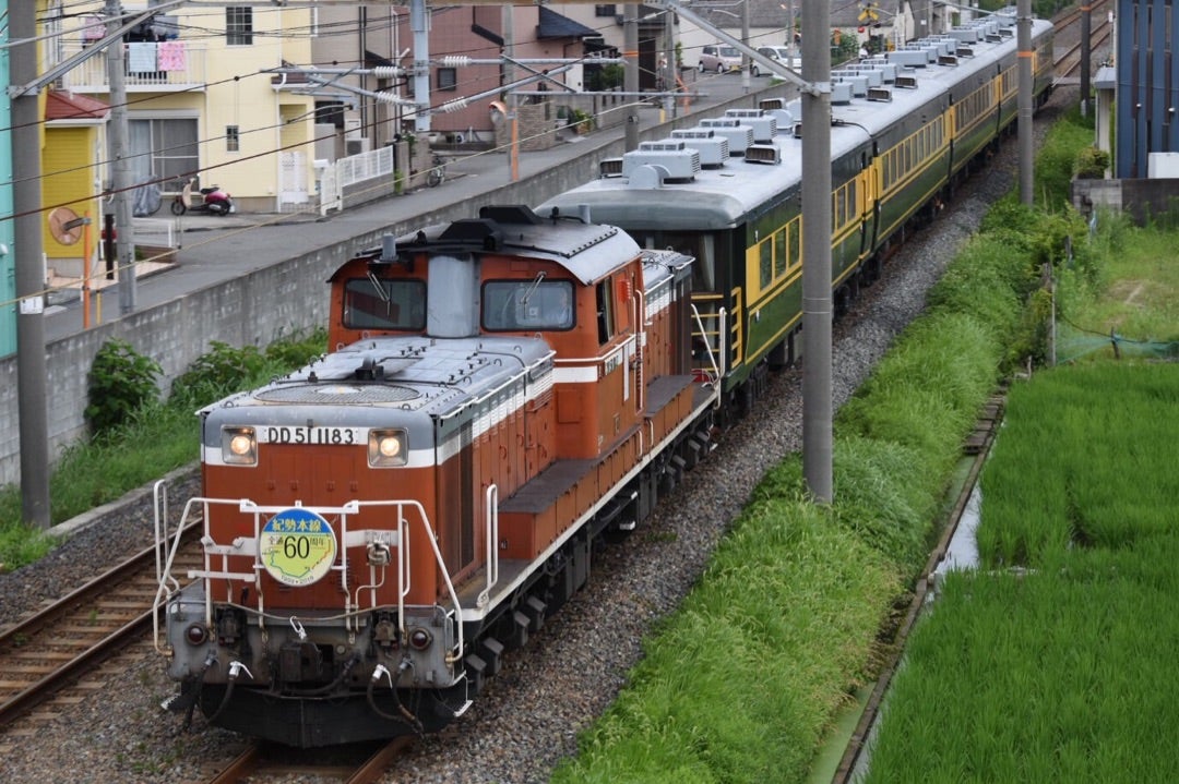 岡山車】キハ40 2049(SAKU美SAKU楽) 京都鉄道博物館展示返却 2024-8/22