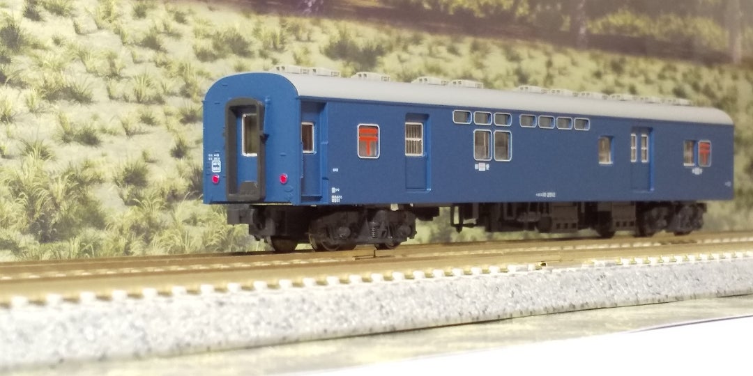 KATO 〒郵便車〒入線(その③ オユ10 非冷房) | oketa-mokeiのブログ