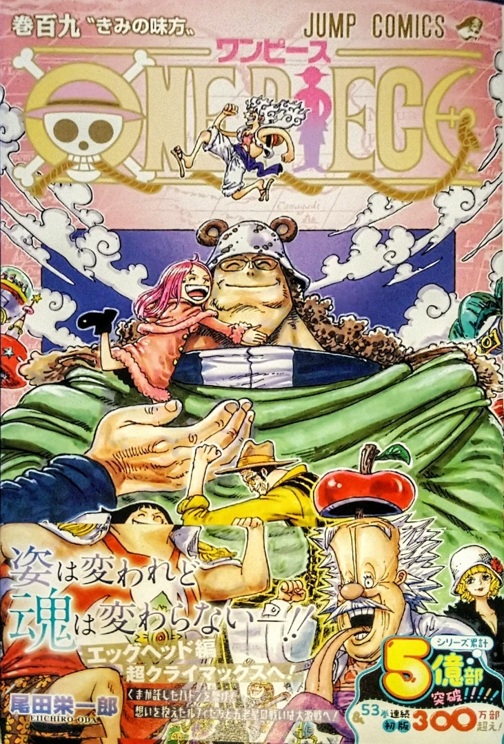 ワンピース 109巻 | ディズニーのこと、日ハムのこと、ハンドメイドの