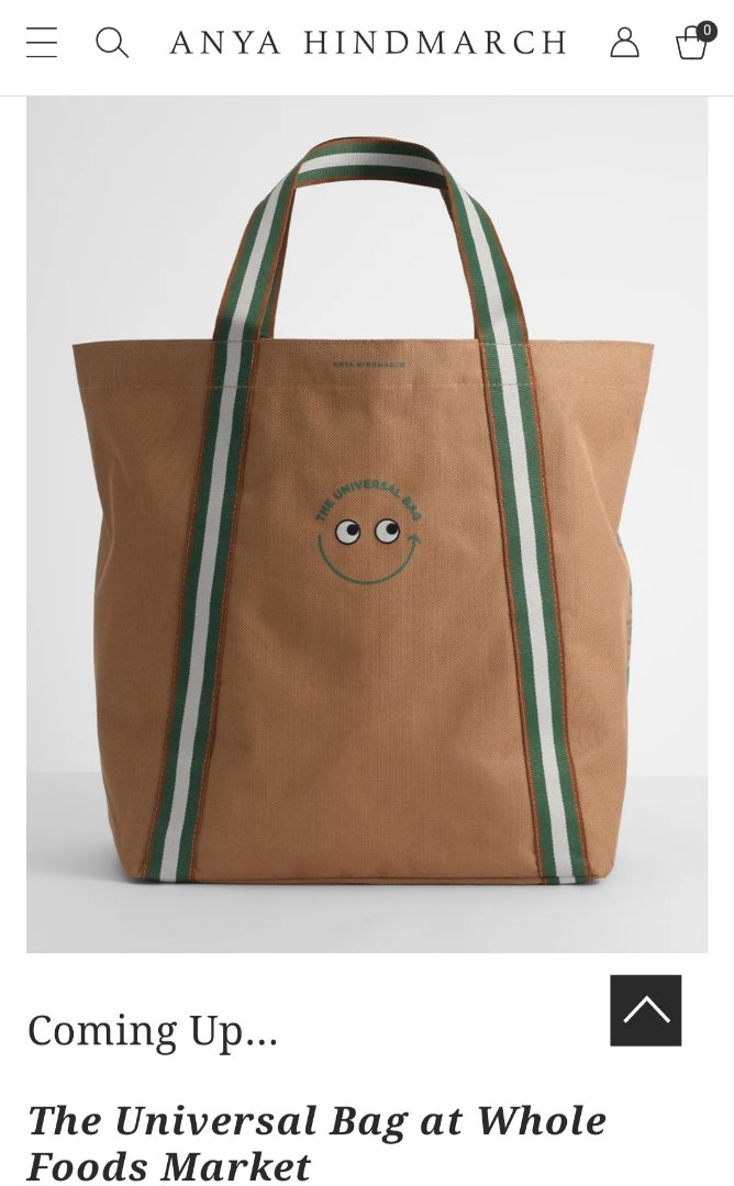 Whole Foods x Anya Hindmarchコラボバッグ | イギリスで暮らして