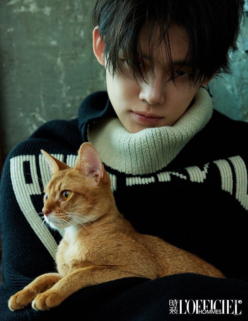 TXT☆L'Officiel Hommes China ヨンジュン 8月号♡ | TOMORROW X