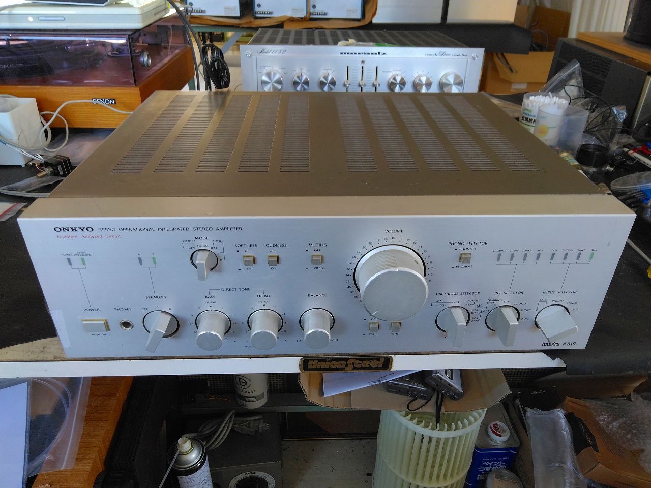 ONKYO A-819を直したいの～ | うにとジムランといきものたちとの日々～(笑)